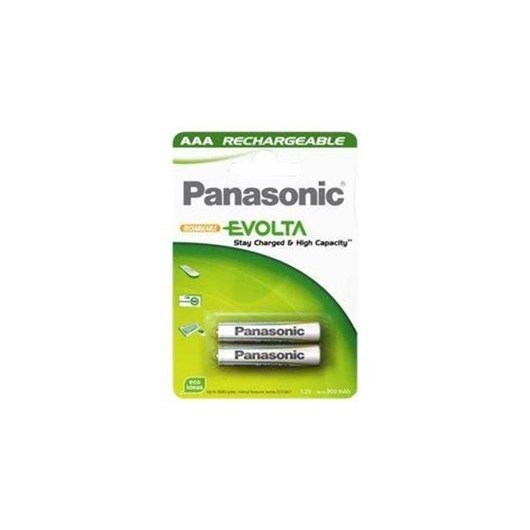 Panasonic batteri - AAA x 2 PowerBank - Silver - 800 mAh