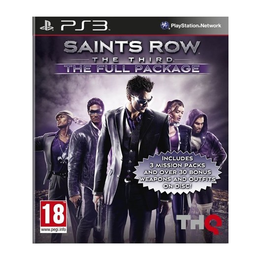 Saints Row: The Third - The Full Packages - Sony PlayStation 3 - Action