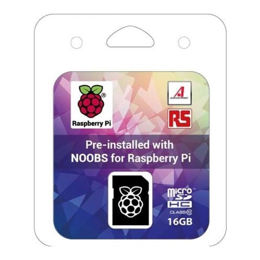 Raspberry NOOBS microSDHC - 16GB