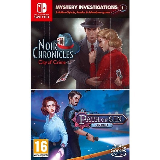 Mystery Investigations 1: Noir Chronicles: City of Crime - Nintendo Switch - Pussel