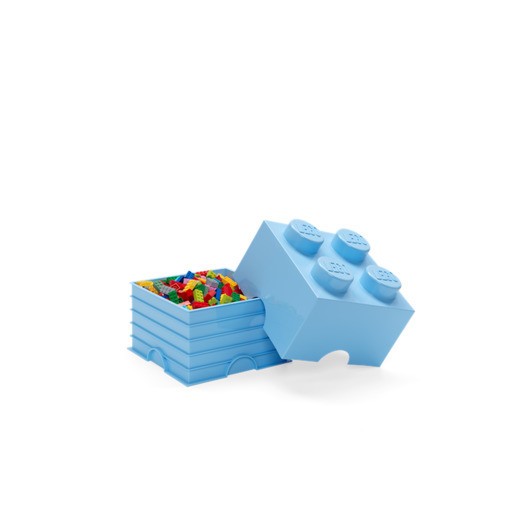 LEGO förvaring 4, ljusblå