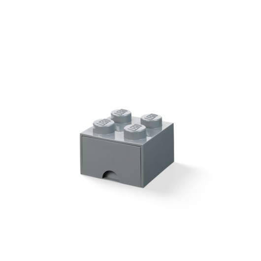 LEGO F&#246;rvaring med låda 4, m&#246;rkgrå