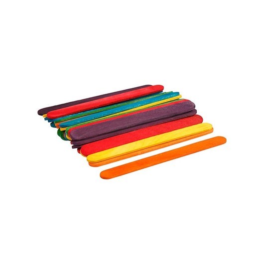 Creativ Company Wooden Craft Sticks Colored 30pcs.