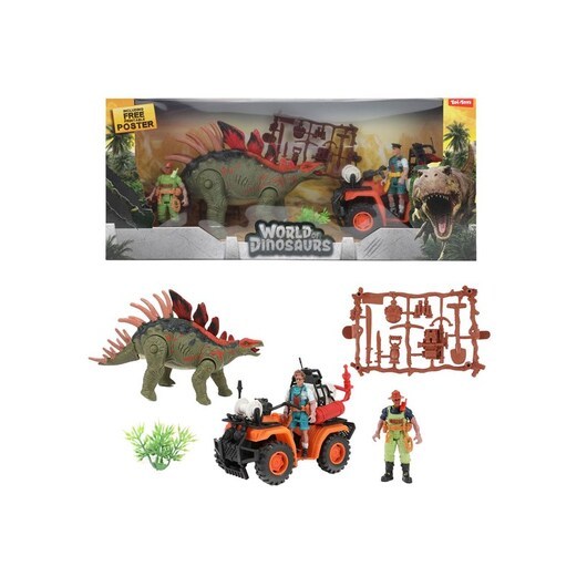 World of Dinosaurs Playset Quad with Dino