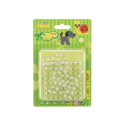 Hama Maxi Ironing Plate Set - Square &amp; Dog