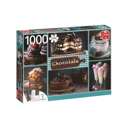 Jumbo Puzzle - Chocolate (Incl. 6 Recipe Cards) (1