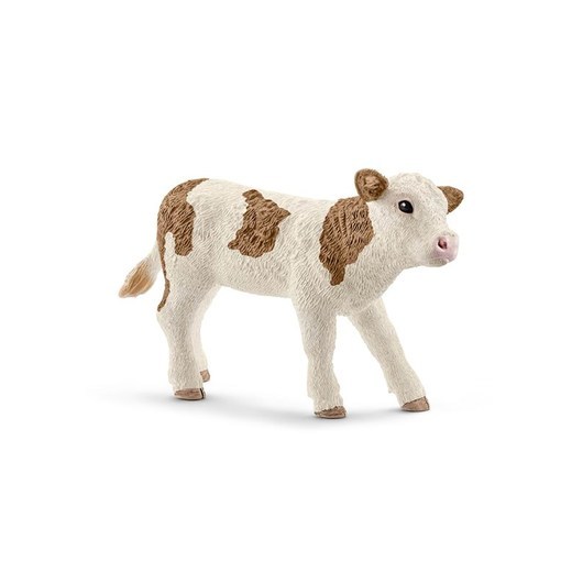 Schleich Fleckvieh-Kalb