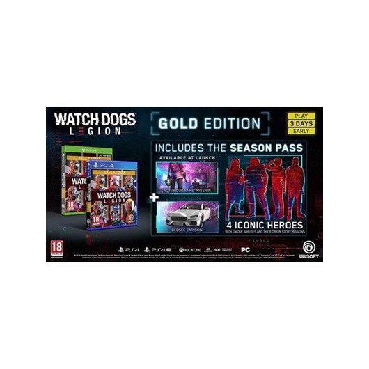 Watch Dogs: Legion (Gold Edition) - Sony PlayStation 4 - Action / äventyr
