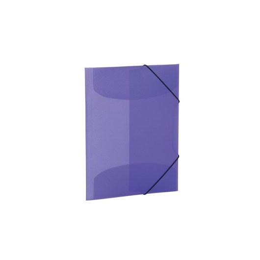 HERMA Elasticated folder A3 PP translucent violet
