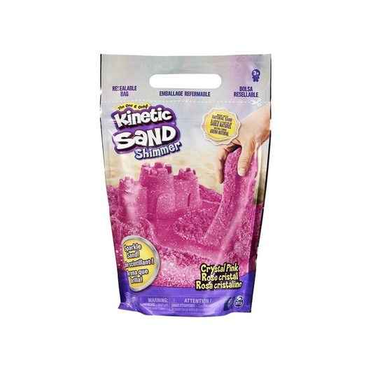 Kinetic Sand rosa påse med 900 g