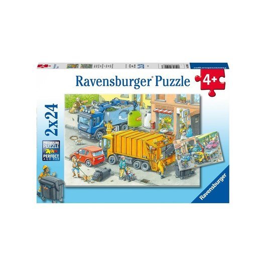Ravensburger Working Trucks 2x24p