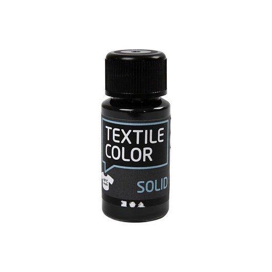 Creativ Company Opaque textile paint - Black 50ml