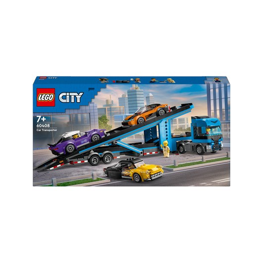 LEGO City 60408 Biltransport med sportbilar