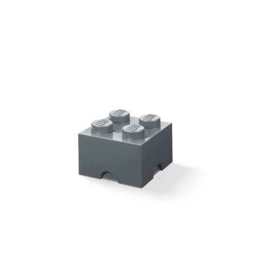 LEGO förvaring 4, mörk grå