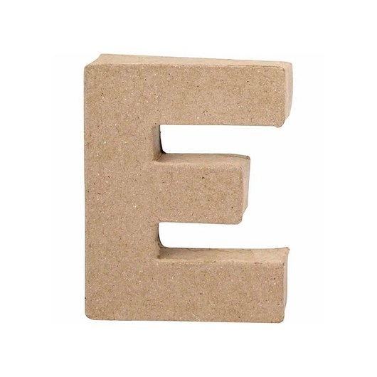 Creativ Company Letter Papier-mache Small - E