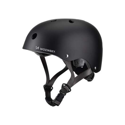 Wozinsky BMX Bicycle Helmet/Scooter Light 48-52 cm - Black