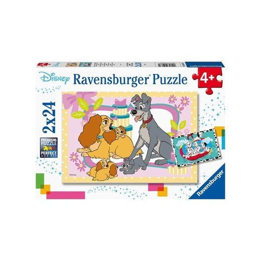 Ravensburger Disney&apos;s Favorite Puppies 2x24p