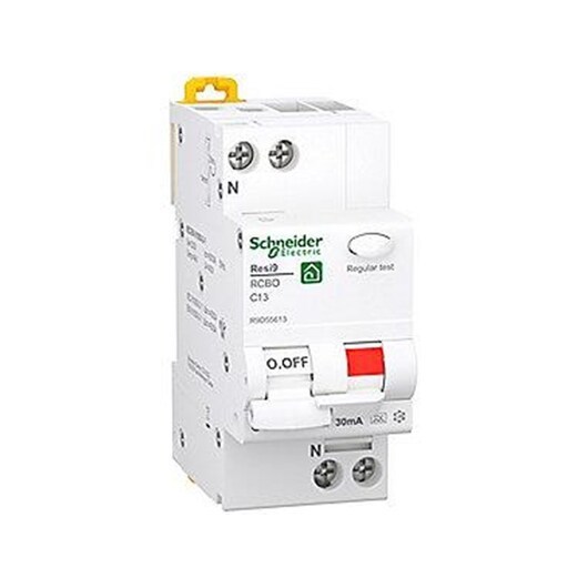 Schneider Electric Resi9 XP RCBO/combination switch 1PN C-characteristic 13A 6kA 30mA class A 36mm