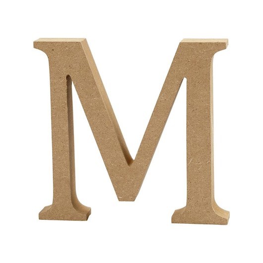 Creativ Company Letter M MDF 13cm 1pc.