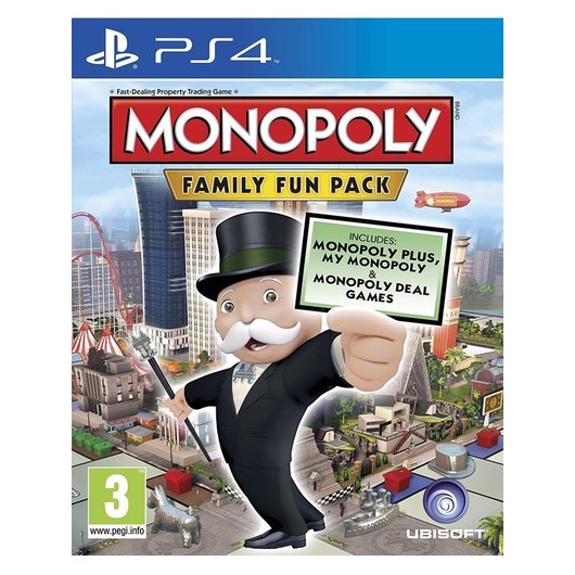 Monopoly: Family Fun Pack - Sony PlayStation 4 - Underhållning