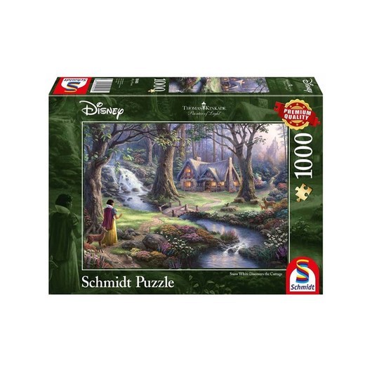 Schmidt Puzzle - Thomas Kinkade: Disney Snow White (1000)