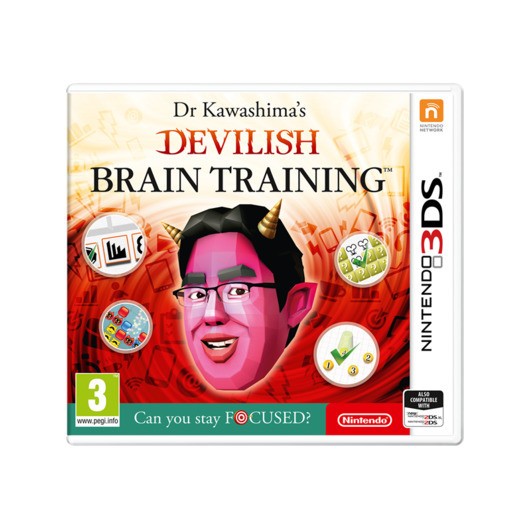 Dr Kawashima&apos;s Devilish Brain Training: Can you stay FOCUSED? - Nintendo 3DS - Pussel