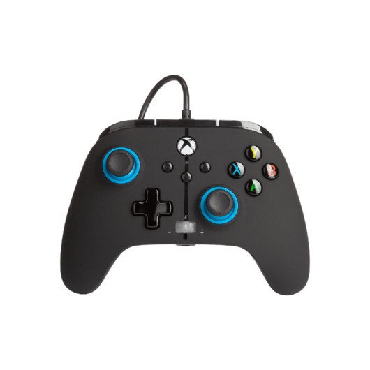 PowerA Enhanced Wired Controller for Xbox Series X|S - Blue Hint - Gamepad - Microsoft Xbox Serie X