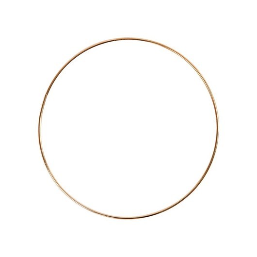 Creativ Company Metal Wire Ring Gold 20cm