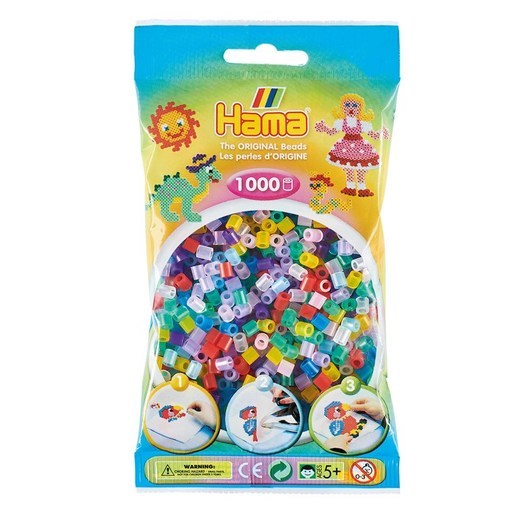 Hama Ironing beads-transparent Mix (053) 1000pcs.