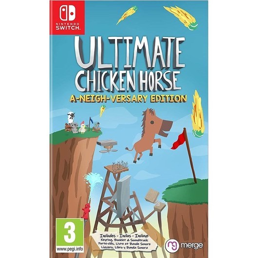 Ultimate Chicken Horse: A-Neigh-Versary Edition - Nintendo Switch - Plattformsspelare