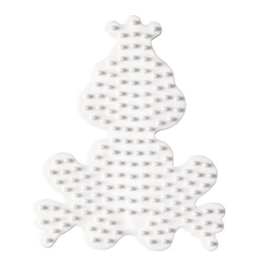 Hama Ironing Beads Pegboard-Frog