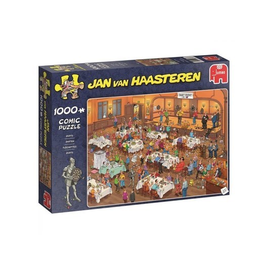 Jumbo Puzzle Jan van Haasteren - Darts (1000 pieces)