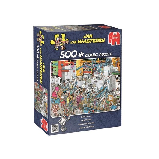 Jumbo Puzzle Jan van Haasteren - Candy Factory (500 piec