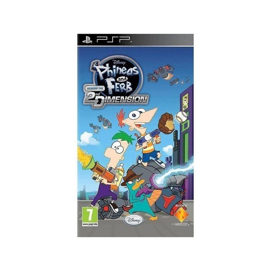 Phineas &amp; Ferb: Across the Second Dimension - Sony PlayStation Portable - Action