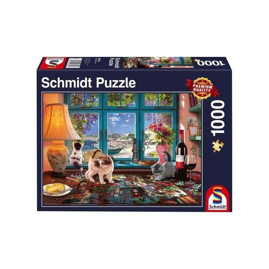 Schmidt Puzzle - Puzzlers Desk (1000 pieces)
