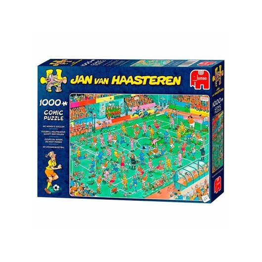 Jumbo Puzzle Jan van Haasteren - WC Womens Soccer (1000