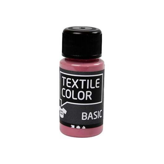 Creativ Company Textile Color Semi-opaque Textile Paint - Dark Pink 50ml