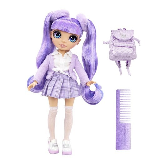 Rainbow High NEW A Doll- Violet Willow (Purple)