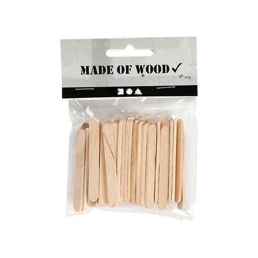 Creativ Company Wooden Craft Sticks Mini 50 pcs.