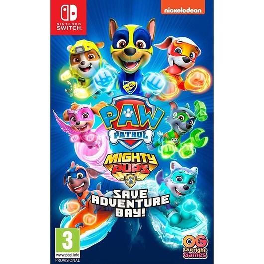 Paw Patrol: Mighty Pups Save Adventure Bay - Nintendo Switch - Action
