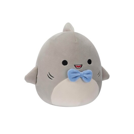 Squishmallows Gordon - Grey Shark W/Blue Bowtie