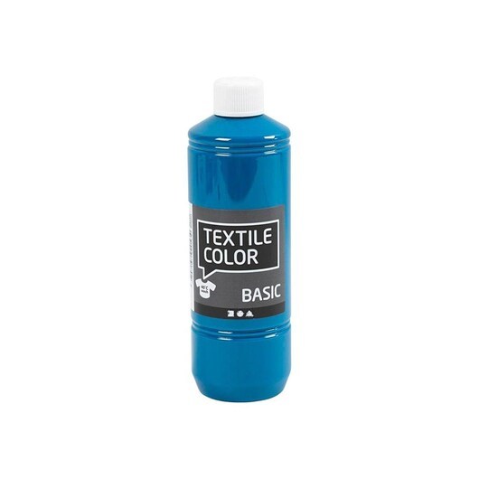 Creativ Company Textile Color Paint - Turquoise Blue 500ml