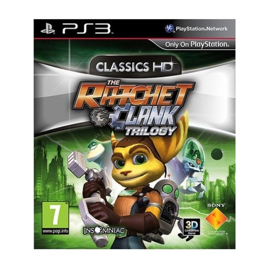Ratchet &amp; Clank Trilogy: HD Collection - Sony PlayStation 3 - Action / äventyr