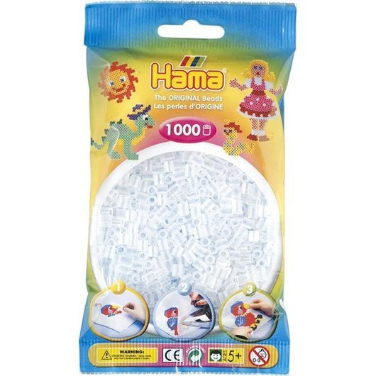 Hama Ironing beads-transparent (019) 1000pcs.