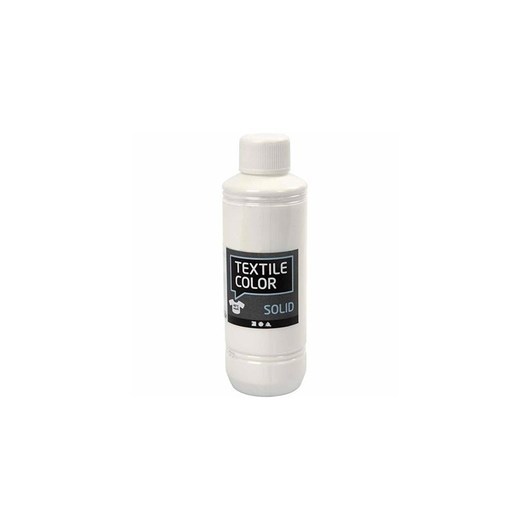 Creativ Company Opaque textile paint - White 250ml