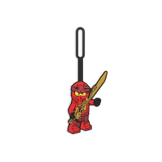 Euromic LEGO Ninjago Bag Tag KAI packed on printed card