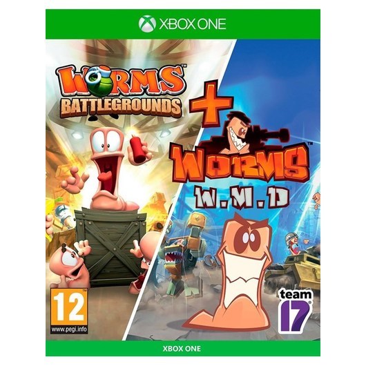 Worms Battlegrounds + W.M.D - Double Pack - Microsoft Xbox One - Strategi