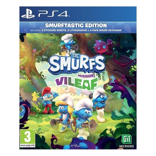 The Smurfs: Mission ViLeaf - Sony PlayStation 4 - Plattformsspelare