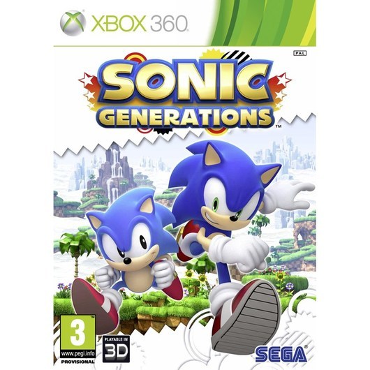 Sonic Generations - Microsoft Xbox 360 - Action