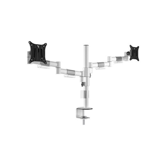 Multibrackets M Officeline mounting kit - for 2 LCD displays - white